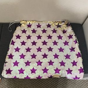 Star sequin skirt